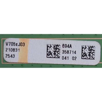 MAIN PARA TV VIZIO / NUMERO DE PARTE V705XJ03 / 1P-0211X02-4010 / CAR13 MAIN BD / PANEL SD700DUA-5 / DISPLAY FP695R3HC020 / MODELO V705-H13 LFTRZ / V705-H3 / V705-J03 LFTGD7	 - Imagen 3